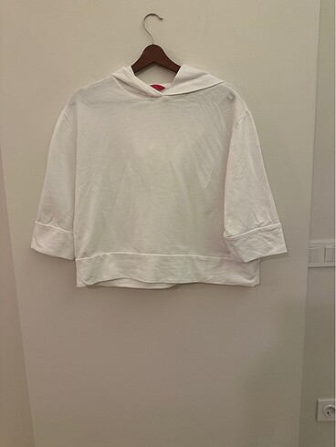 PENTİ kapüşonlu ince sweatshirt