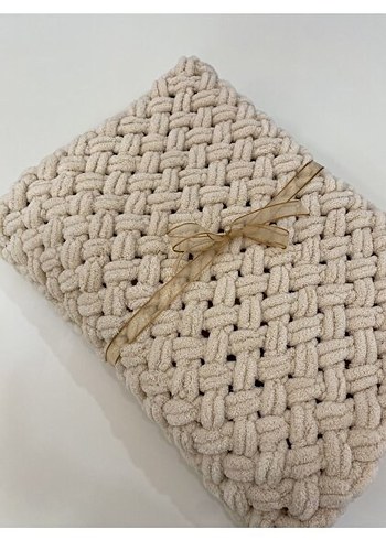 Nakışlı Örgü Çocuk Battaniyesi - Görsel 4