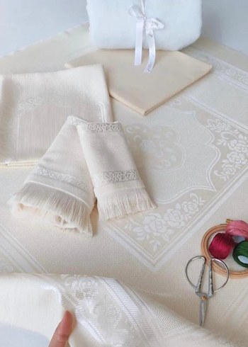 Etamin çeyiz seti - Görsel 2