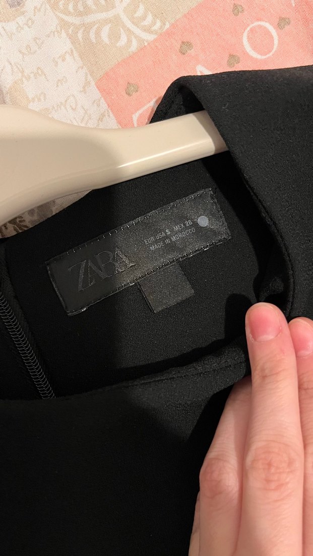 Zara Siyah Kısa Elbise - Görsel 3