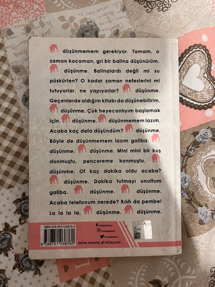 Pembe Fili Düşünme - Zeynep Selvili Çarmıklı - Görsel 2