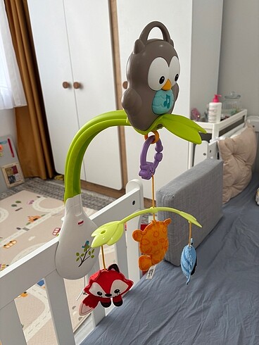 Fisher Price Baykuş Müzikli Dönence