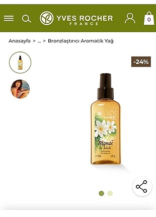 Yves Rocher Aromatik yag