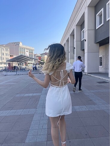 m Beden Zara elbise