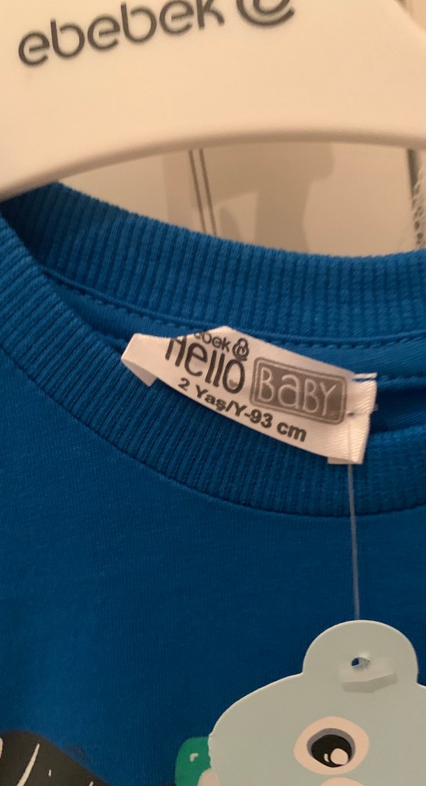 Baskılı Kısa Kollu Bebek Erkek Takımı - Görsel 2