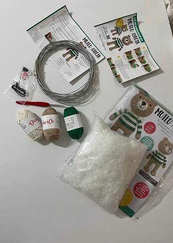 El İşi Amigurumi Ayıcık Seti