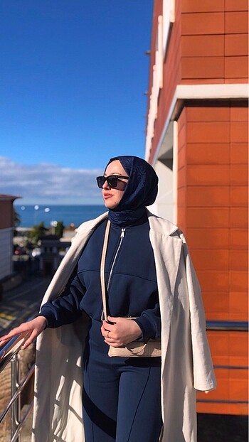 Diğer Üç iplik lacivert eşofman takımı