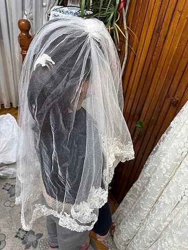 AKAY GELİNLİK TAMAMEN TAŞLI FRANSIZ KÜPÜR A KESİM - Görsel 12