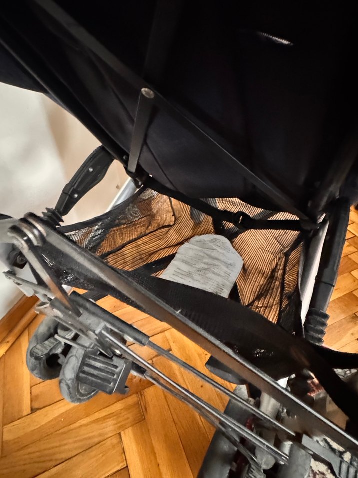 Gri Bebek Arabası az kullanılmış - Görsel 3