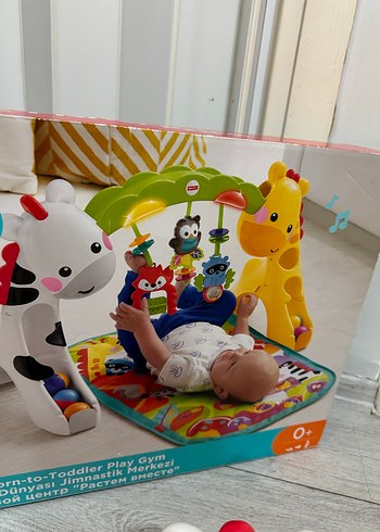 Fisher-Price Oyuncak Dünyası Jimnastik Merkezi Işıklı Müzikli - Görsel 7