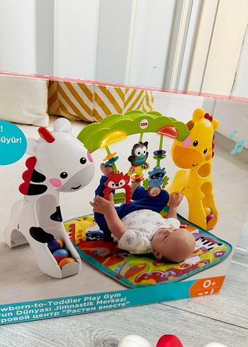 Fisher-Price Oyuncak Dünyası Jimnastik Merkezi Işıklı Müzikli - Görsel 6