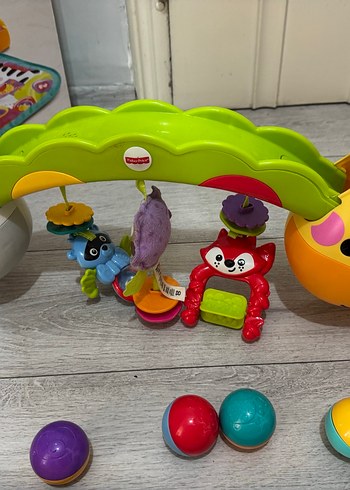 Fisher-Price Oyuncak Dünyası Jimnastik Merkezi Işıklı Müzikli - Görsel 5