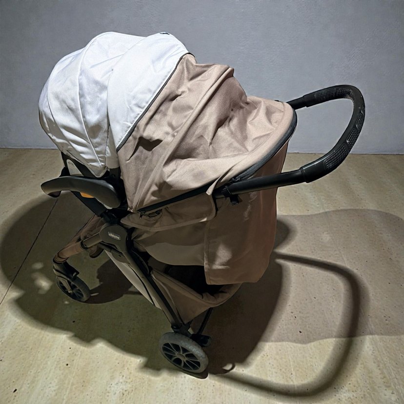 Chicco 3lü Set | Bebek Arabası + Puset + Araba Bağlama Aparatı - Görsel 3