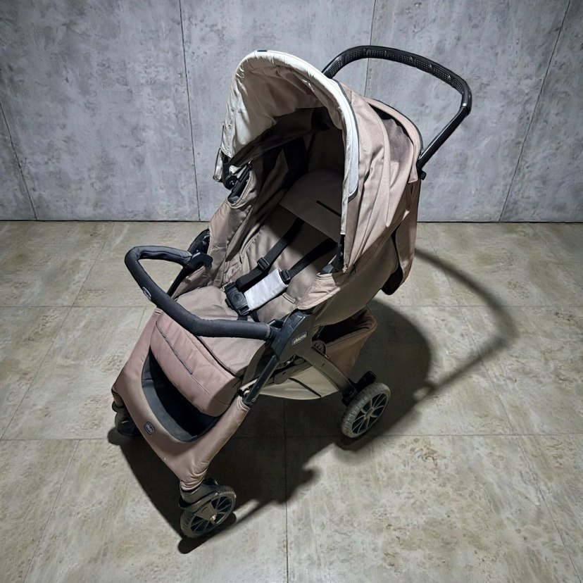 Chicco 3lü Set | Bebek Arabası + Puset + Araba Bağlama Aparatı - Görsel 2