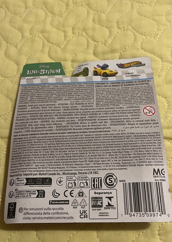 Stitch Hot Wheels Oyuncak Araba - Stitch Temalı - Görsel 4