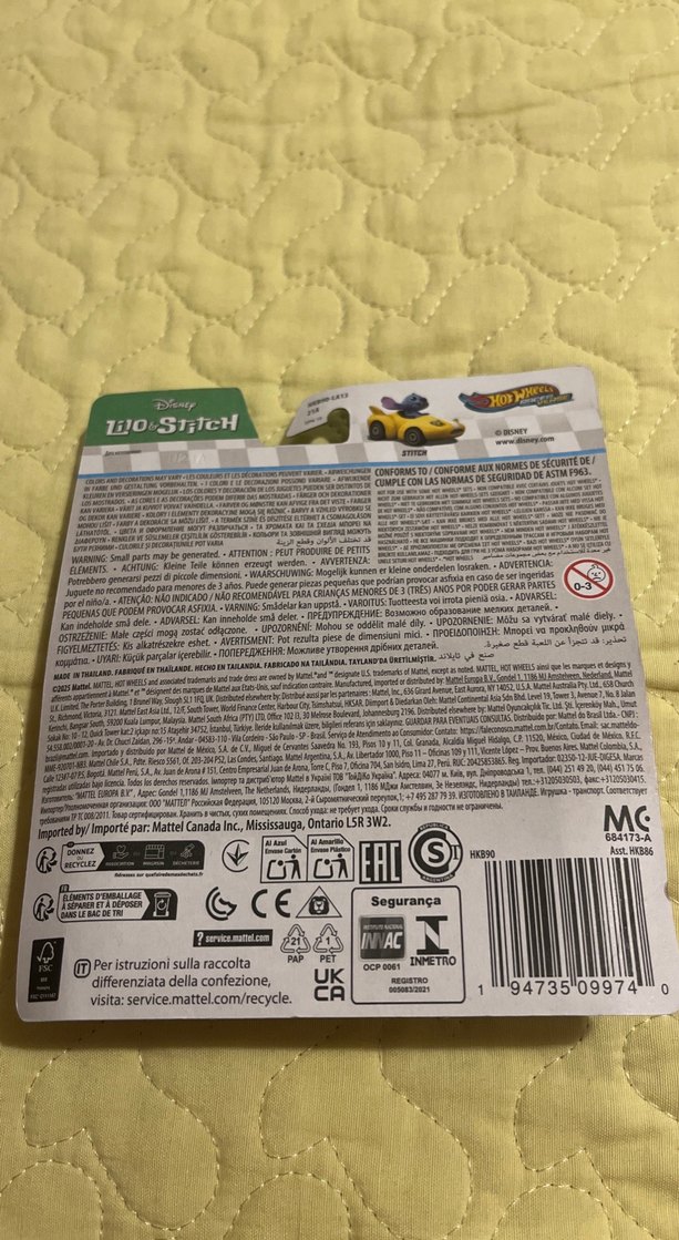 Stitch Hot Wheels Oyuncak Araba - Stitch Temalı - Görsel 4