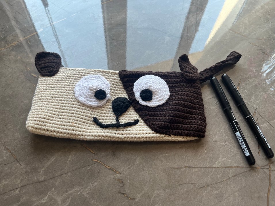 KÖPEK KALEMLİK MAKYAJ ÇANTASI - Görsel 2