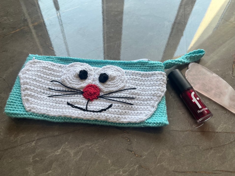 DORAEMON KALEMLİK MAKYAJ ÇANTASI - Görsel 2