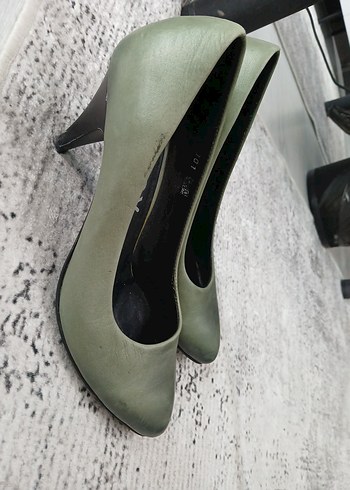 Diğer Kadın Haki Stiletto Topuklu Ayakkabı