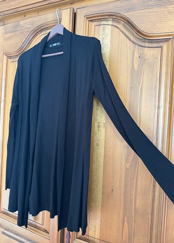 Siyah Mango Hırka - Görsel 2