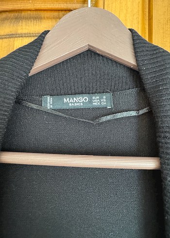 Siyah Mango Hırka - Görsel 3