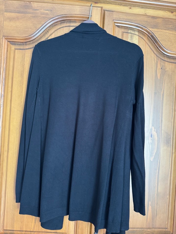 Siyah Mango Hırka - Görsel 4