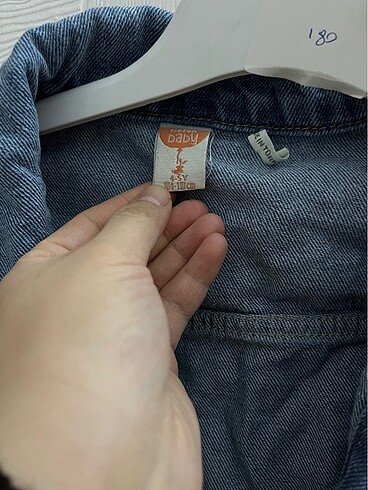 4 Yaş Beden Koton kot ceket