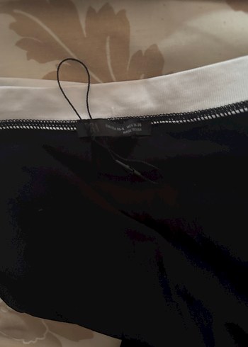 Siyah Mini Kadın Spor Üstü - tayt takım - Görsel 9