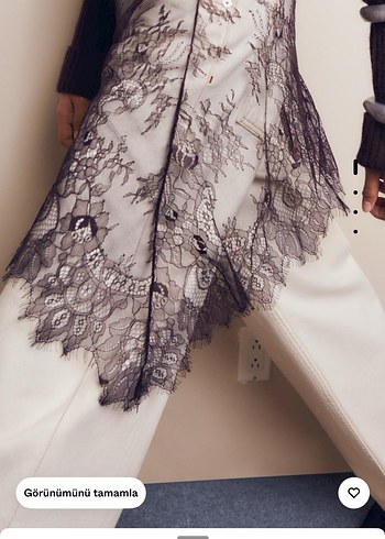 Dantel Detaylı pareo - Görsel 4