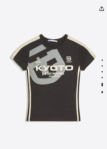 Siyah Gri Uzun Kollu Baskılı Hamile Tişörtü - Görsel 5