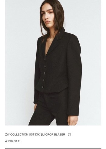 Siyah Kadın Blazer Ceket - Görsel 6