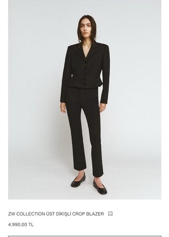 Siyah Kadın Blazer Ceket - Görsel 7