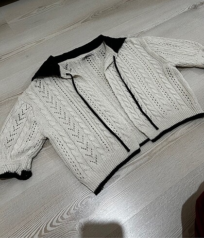 Crop Triko Hırka