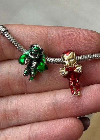 2 Adet Marvel Pandora Charm - Görsel 2