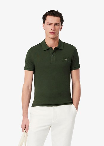 Erkek Yeşil Kısa Kollu Polo Tişört