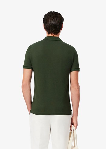Lacoste Erkek Yeşil Kısa Kollu Polo Tişört