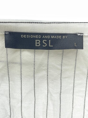 l Beden beyaz Renk BSL FASHION Bluz %70 İndirimli.