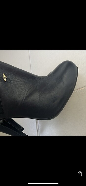 Tanca Deri Topuklu Ayakkabı - Görsel 6