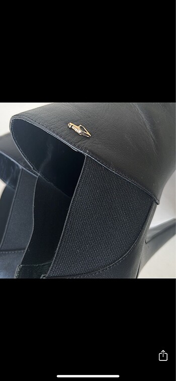 Tanca Deri Topuklu Ayakkabı - Görsel 5