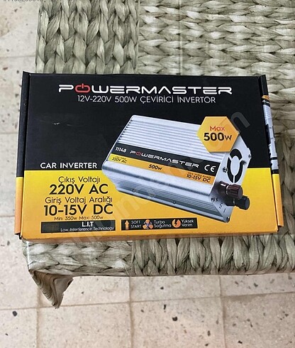 Powermaster 12-220volt çevirici inverter