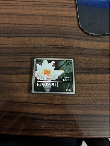 Kingston 4gb compact flash hafıza kartı