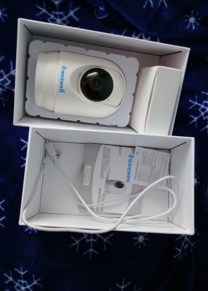 Weewell wmv630 dijital Bebek kamerası hareketli - Görsel 2