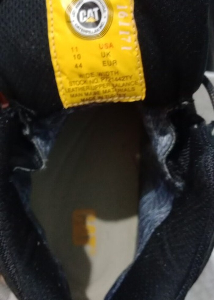 Cat 44 numara erkek bot. Kışlık. - Görsel 3