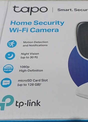 Tapo care c100 kamera güvenlik ve bebek kamerasi - Görsel 5