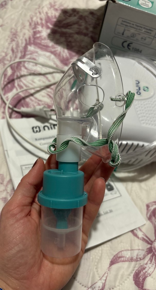 Nimo Kompresörlü Mini Nebulizatör - Görsel 3