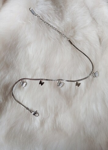 Tasarımcı Luna Papillon Çelik Silver Halhal (Tükendi)