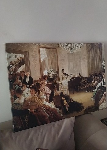 Klasik Salon Konseri Sanat Tablosu 50*70 cm ebatlarında - Görsel 2