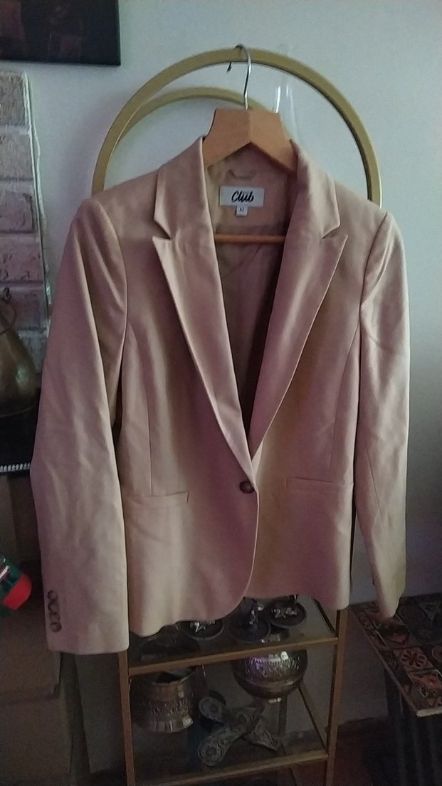 Şıklığın Simgesi: Pudra Pembe Blazer Ceket — görsel 5/7