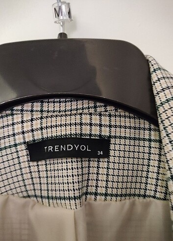 Trendyol Milla Ekoseli Ceket  - Görsel 2