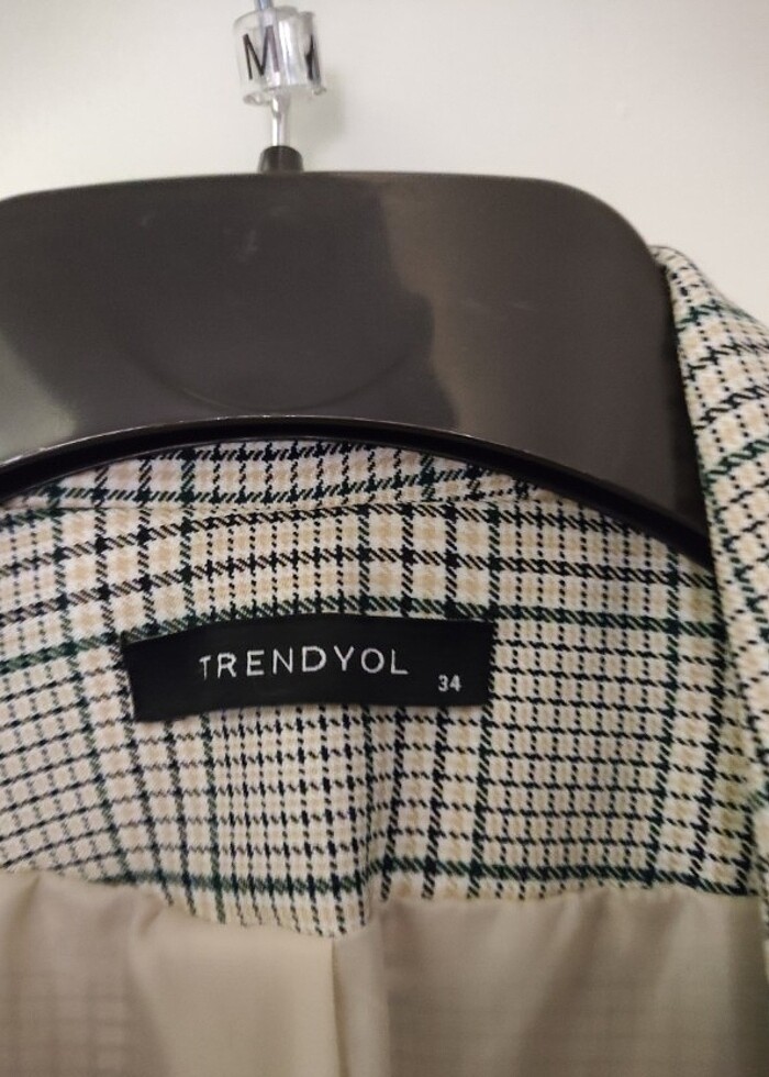 Trendyol Milla Ekoseli Ceket  - Görsel 2